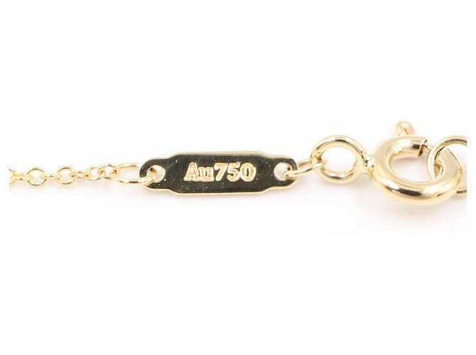 Collana T Smile Small in oro giallo 18K di Tiffany & Co. D'oro - vista 4