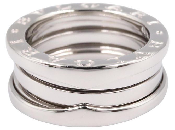 Bulgari Anello Bvlgari B-zero1 3 bande in oro bianco Argento - vista 2