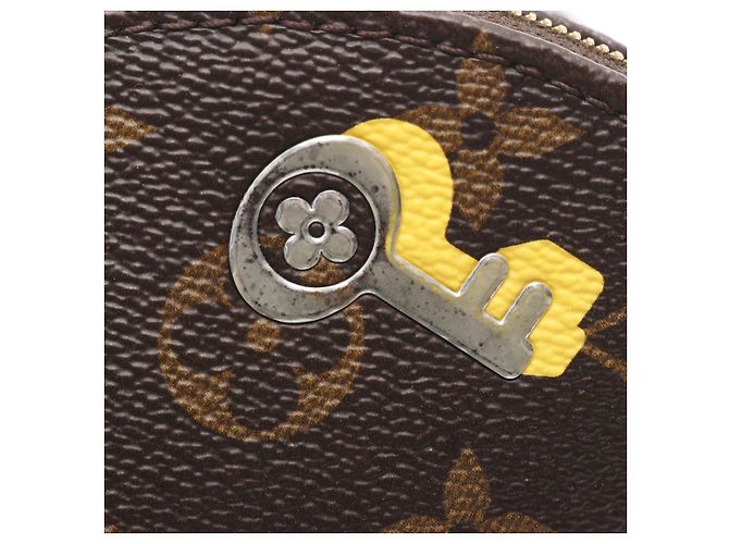 Zaino/borsa Louis Vuitton Palm Springs Mini Monogram Love Lock Marrone Multicolore - vista 7