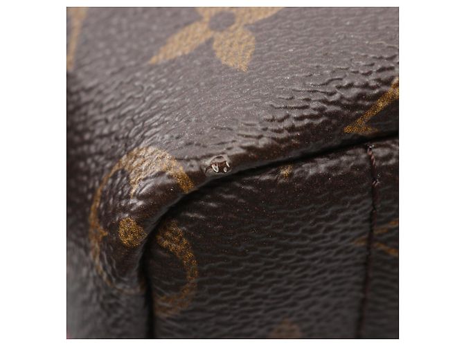 Zaino/borsa Louis Vuitton Palm Springs Mini Monogram Love Lock Marrone Multicolore - vista 9
