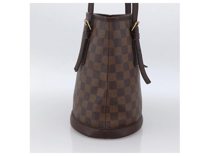 Louis Vuitton Marais Bucket Damier Ebene GM Marrone - vista 3