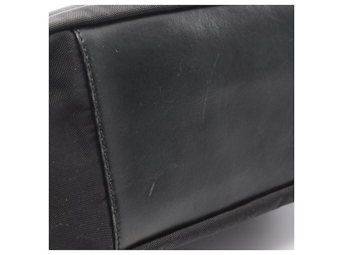 Bolso de Hombro Gucci Bamboo Negro - vista 7