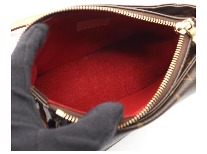 Borsa a Spalla Vivacite PM Louis Vuitton Marrone - vista 3