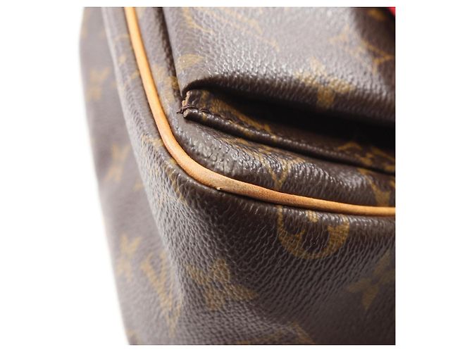 Borsa a Spalla Vivacite PM Louis Vuitton Marrone - vista 6