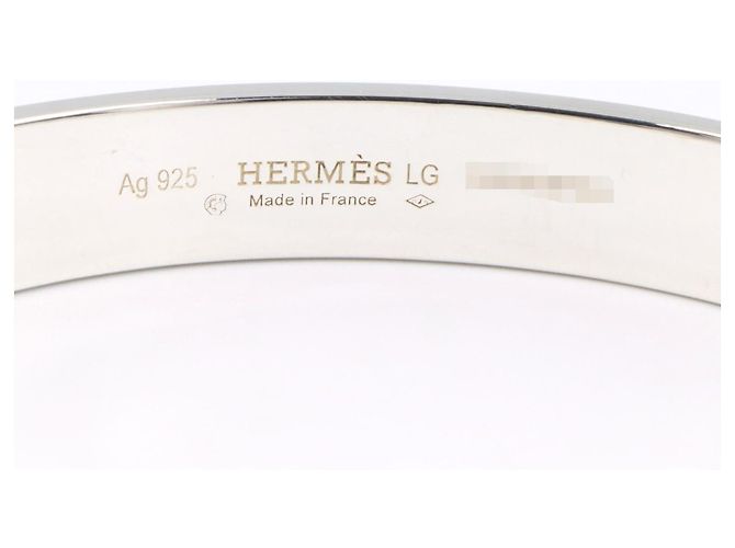 Bracciale charm in argento 925 Hermès - vista 4