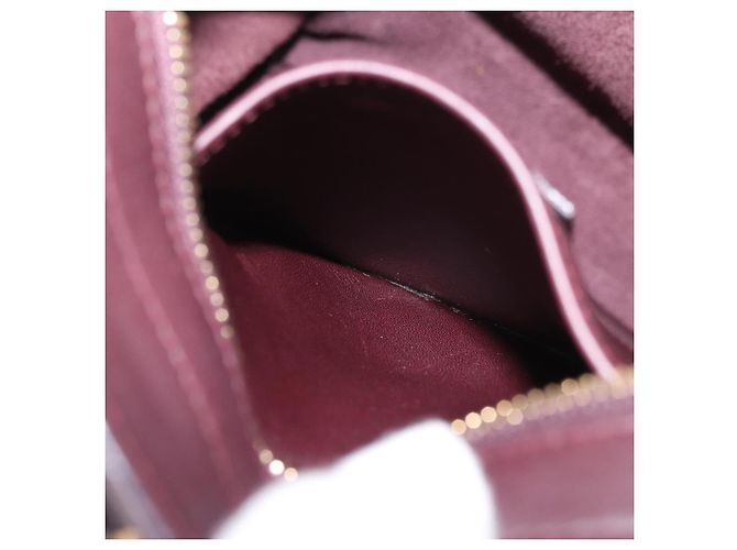 SAINT LAURENT petit cabas Borsa a mano in pelle 2 in 1 Viola Oro Auth BA11112 D'oro Porpora - vista 24