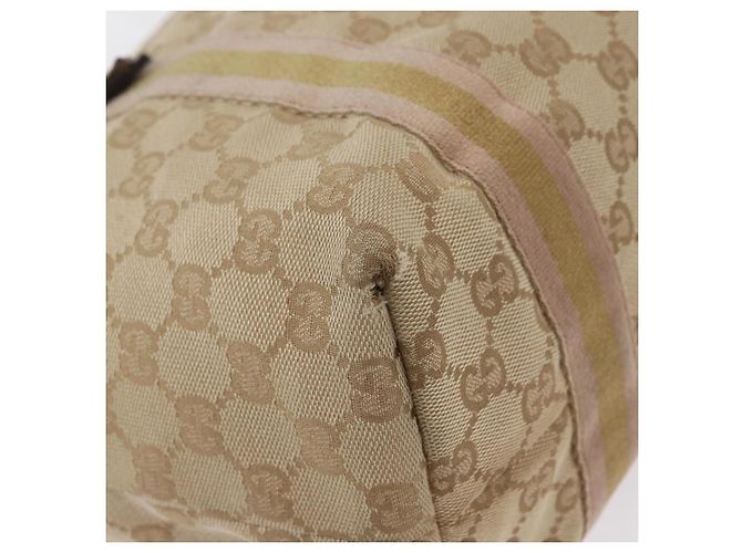 GUCCI GG Canvas Tote Bag Beige Gold 137396 Auth BA11082 - Ansicht 12