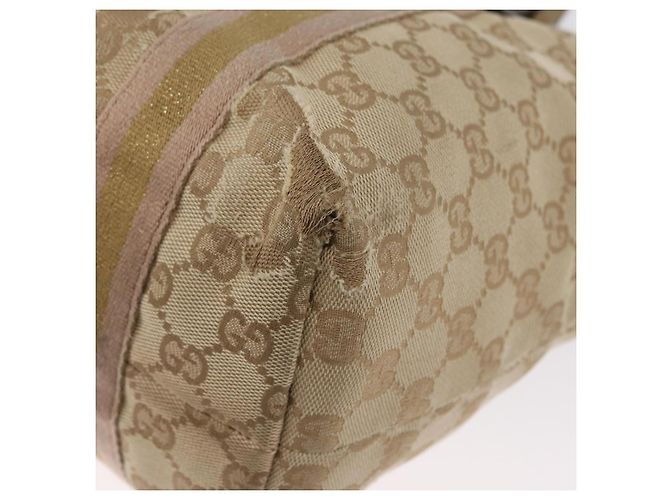 GUCCI GG Canvas Tote Bag Beige Gold 137396 Auth BA11082 - Ansicht 13