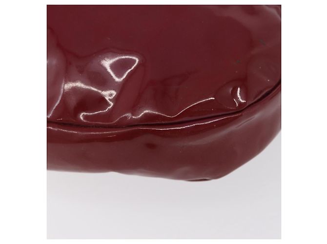 Borsa a mano Salvatore Ferragamo in pelle verniciata viola e oro Auth BA10072 D'oro Porpora - vista 14