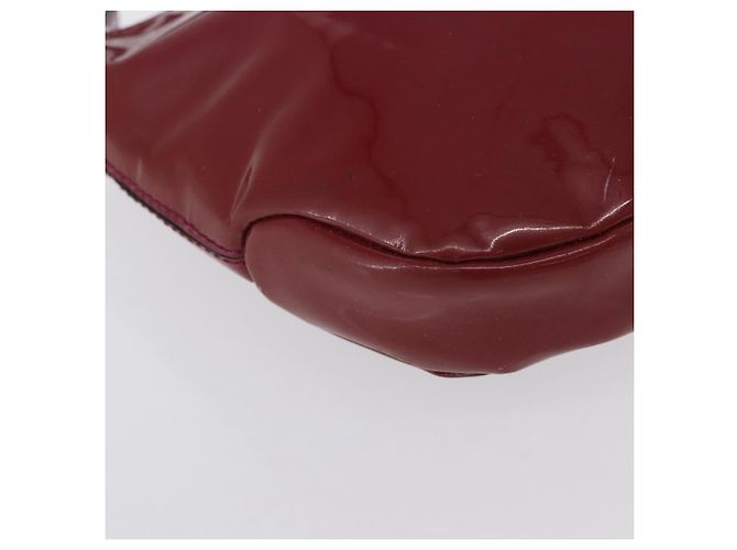Borsa a mano Salvatore Ferragamo in pelle verniciata viola e oro Auth BA10072 D'oro Porpora - vista 9