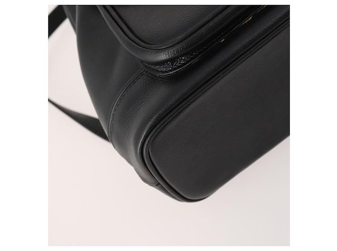 Zaino in pelle nero e oro Gianni Versace Auth BA10433 D'oro - vista 17