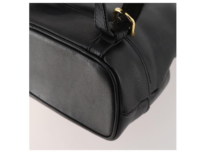 Zaino in pelle nero e oro Gianni Versace Auth BA10433 D'oro - vista 18