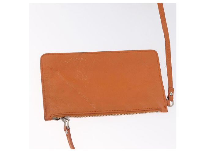 PRADA Borsa a Spalla con Borchie in Pelle Plastica Marrone Argento Auth 172906SAV - vista 17