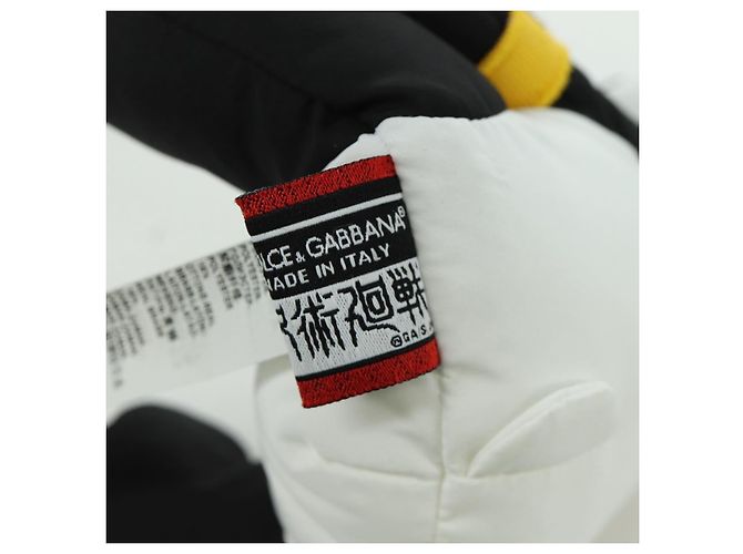 Dolce & Gabbana DOLCE&GABBANA D&G x Jujutsu Kaisen Panda Charm Nylon Nero Bianco Auth 166971SM - vista 14