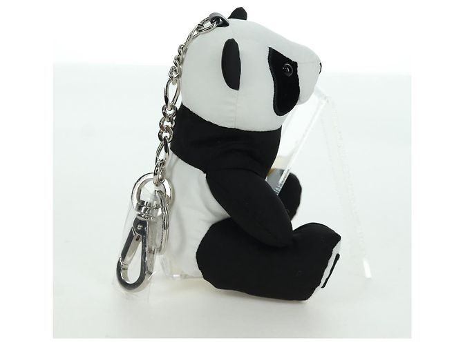 Dolce & Gabbana DOLCE&GABBANA D&G x Jujutsu Kaisen Panda Charm Nylon Nero Bianco Auth 166971SM - vista 4