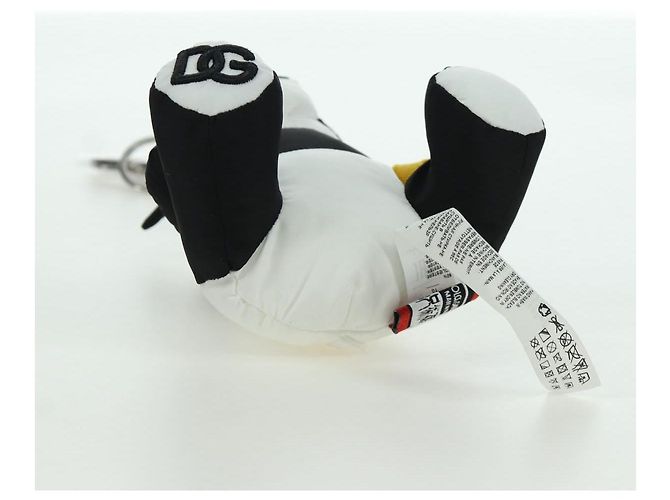 Dolce & Gabbana DOLCE&GABBANA D&G x Jujutsu Kaisen Panda Charm Nylon Nero Bianco Auth 166971SM - vista 6