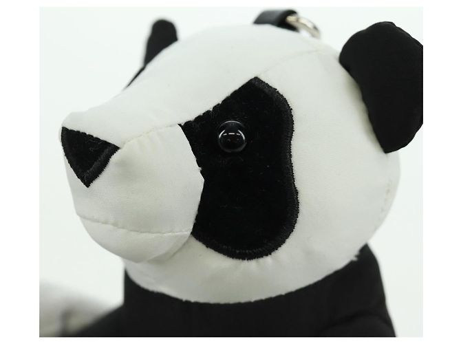 Dolce & Gabbana DOLCE&GABBANA D&G x Jujutsu Kaisen Panda Charm Nylon Nero Bianco Auth 166971SM - vista 9