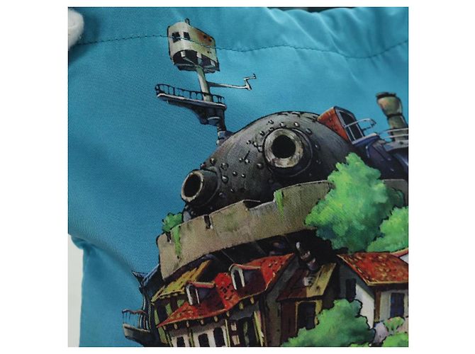 LOEWE - Pochette in tela multicolore del Castello Errante di Studio Ghibli Auth 166976SM - vista 17
