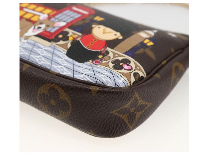 LOUIS VUITTON Monogram Vivienne Mini Pochette Accesorios M80863 Auth 167032SM Monograma - vista 14