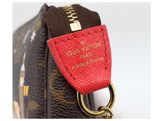 LOUIS VUITTON Monogram Vivienne Mini Pochette Accesorios M80863 Auth 167032SM Monograma - vista 18