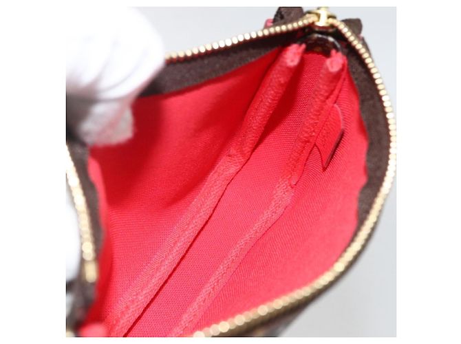 LOUIS VUITTON Monogram Vivienne Mini Pochette Accesorios M80863 Auth 167032SM Monograma - vista 21