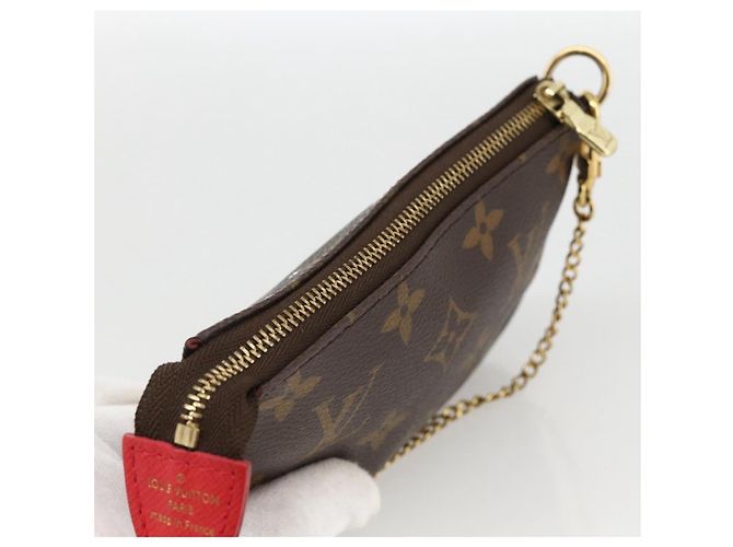 LOUIS VUITTON Monogram Vivienne Mini Pochette Accesorios M80863 Auth 167032SM Monograma - vista 6