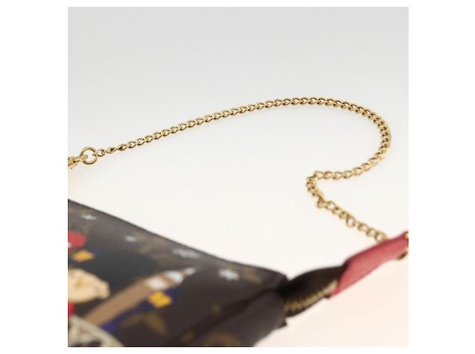 LOUIS VUITTON Monogram Vivienne Mini Pochette Accesorios M80863 Auth 167032SM Monograma - vista 8