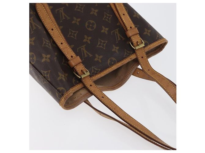 LOUIS VUITTON Borsa a Spalla Monogram Bucket GM M42236 LV Auth ka1845 Monogramma - vista 6