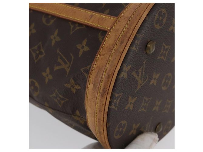 LOUIS VUITTON Borsa a Spalla Monogram Bucket GM M42236 LV Auth ka1845 Monogramma - vista 9