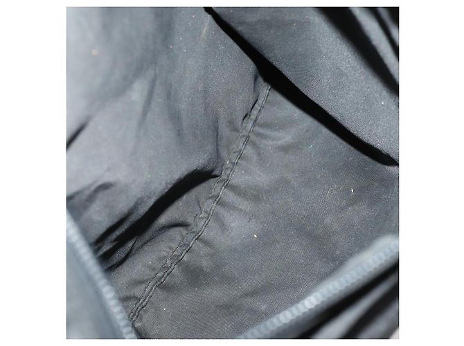 Borsa a Spalla PRADA in Nylon Nero Argento Autentica bs33344 - vista 11