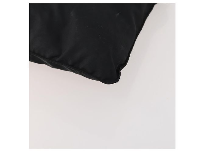 Borsa a Spalla PRADA in Nylon Nero Argento Autentica bs33344 - vista 14
