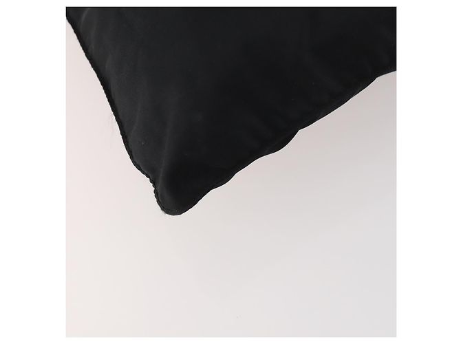 Borsa a Spalla PRADA in Nylon Nero Argento Autentica bs33344 - vista 9