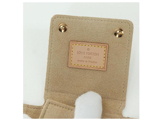 BOÎTE À BIJOUX Monogram LOUIS VUITTON Boîte à bijoux LV Auth 166989M Monogramme - vue 18
