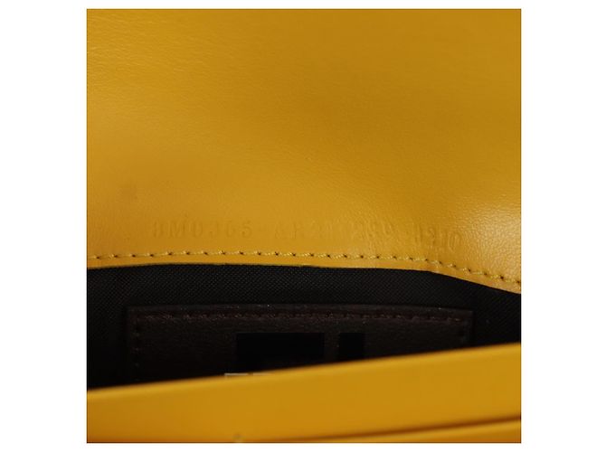 FENDI xFRGMTxPOKEMON Portafoglio a Catena in Tela Zucca Drago Nero Auth 166959SM - vista 11