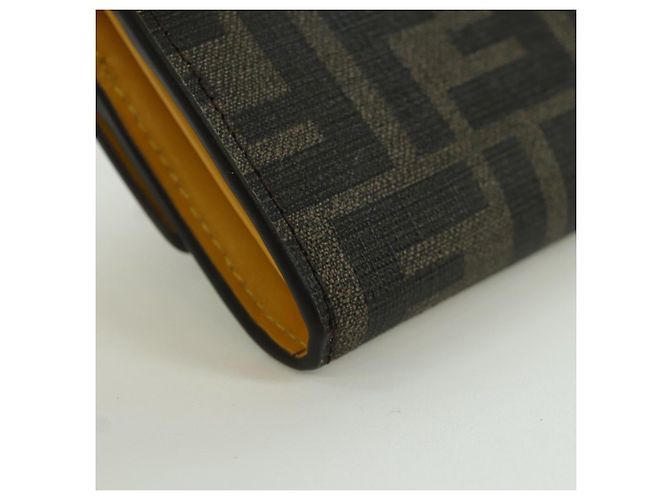 FENDI xFRGMTxPOKEMON Portafoglio a Catena in Tela Zucca Drago Nero Auth 166959SM - vista 17