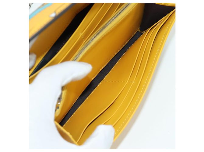 FENDI xFRGMTxPOKEMON Portafoglio a Catena in Tela Zucca Drago Nero Auth 166959SM - vista 25