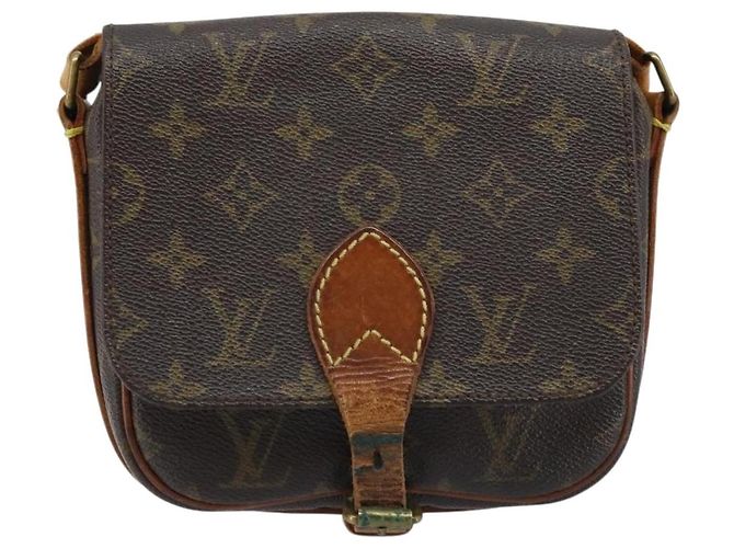 LOUIS VUITTON Borsa a Spalla Monogram Cartouchiere PM M51254 LV Auth 172864 Monogramma - vista 13