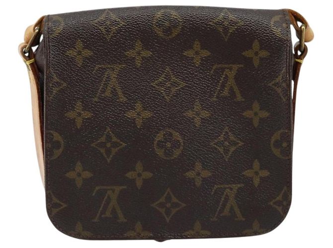 LOUIS VUITTON Borsa a Spalla Monogram Cartouchiere PM M51254 LV Auth 172864 Monogramma - vista 2