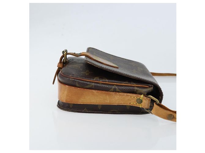 LOUIS VUITTON Borsa a Spalla Monogram Cartouchiere PM M51254 LV Auth 172864 Monogramma - vista 3