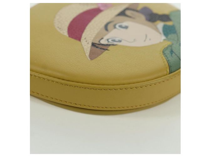 LOEWE - Studio Ghibli Scarpe con Tacco Sophie del Castello Errante Pelle Auth 167002SM Giallo - vista 14