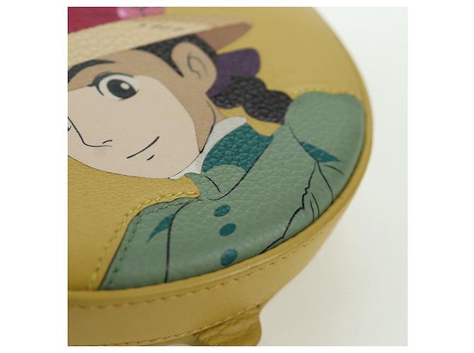LOEWE - Studio Ghibli Scarpe con Tacco Sophie del Castello Errante Pelle Auth 167002SM Giallo - vista 20