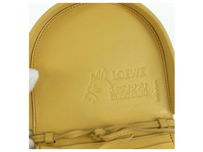 LOEWE - Studio Ghibli Scarpe con Tacco Sophie del Castello Errante Pelle Auth 167002SM Giallo - vista 21