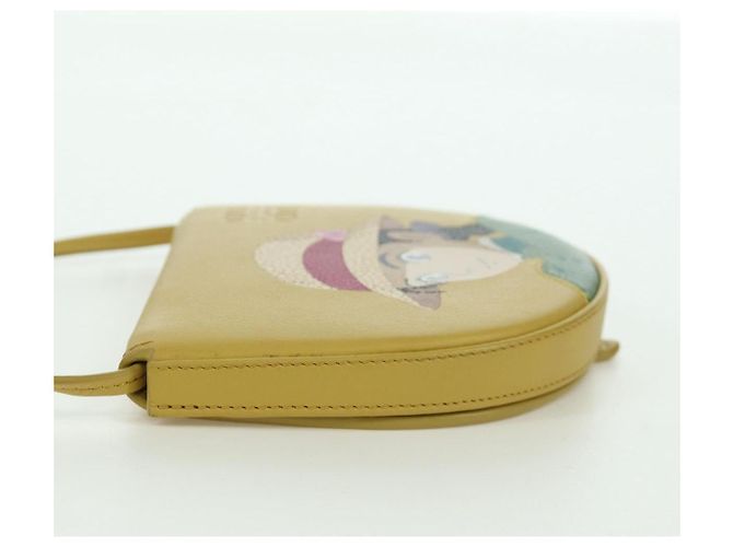 LOEWE - Studio Ghibli Scarpe con Tacco Sophie del Castello Errante Pelle Auth 167002SM Giallo - vista 3