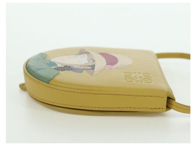 LOEWE - Studio Ghibli Scarpe con Tacco Sophie del Castello Errante Pelle Auth 167002SM Giallo - vista 4