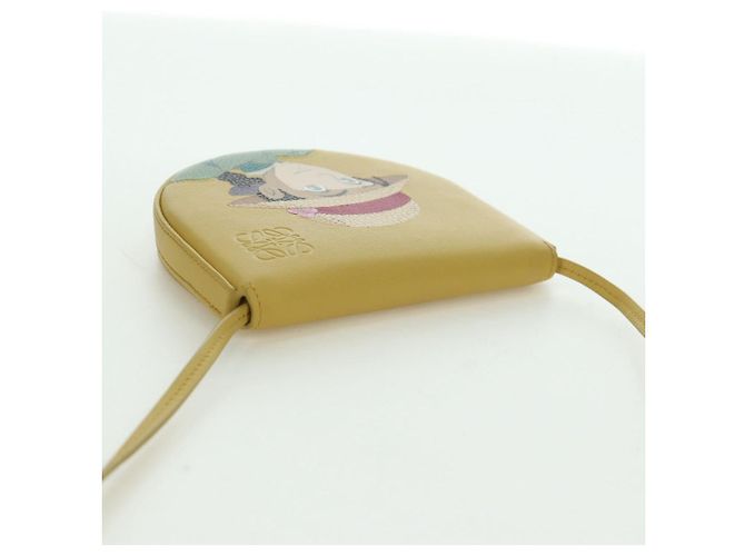 LOEWE - Studio Ghibli Scarpe con Tacco Sophie del Castello Errante Pelle Auth 167002SM Giallo - vista 6