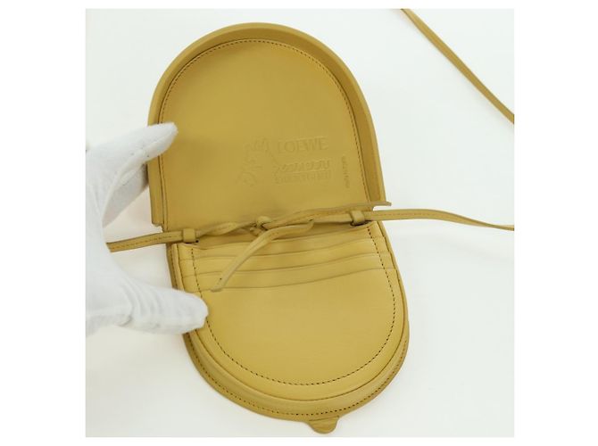 LOEWE - Studio Ghibli Scarpe con Tacco Sophie del Castello Errante Pelle Auth 167002SM Giallo - vista 9