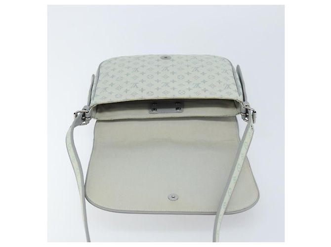 LOUIS VUITTON Borsa Monogram Mini Musette Comte de Fe Grigia M92279 LV Auth 166232V Marrone - vista 10