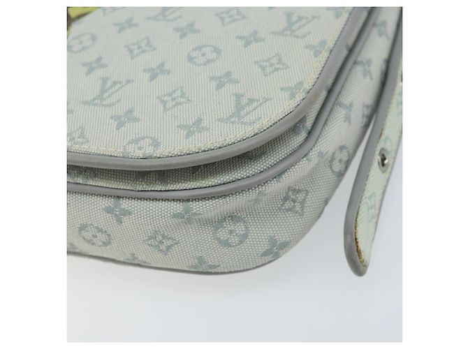 LOUIS VUITTON Borsa Monogram Mini Musette Comte de Fe Grigia M92279 LV Auth 166232V Marrone - vista 14