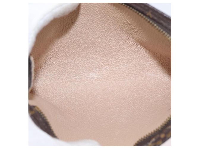 Bucket LOUIS VUITTON Monogramma Secchiello PM Pochette Accessorio LV Auth ka2844 - vista 10