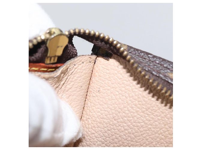 Bucket LOUIS VUITTON Monogramma Secchiello PM Pochette Accessorio LV Auth ka2844 - vista 12
